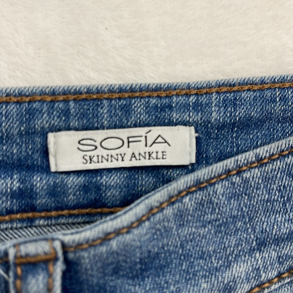 SOFIA JEANS BY SOFIA VERGARA SKINNY ANKLE SIZE 18 - Picture 6 of 10